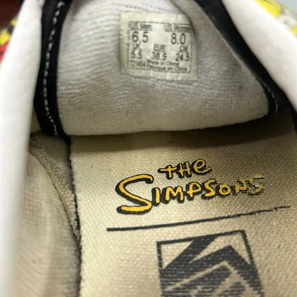 Vans The Simpsons Bart Simpson shoes