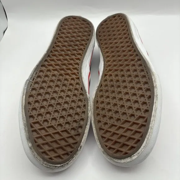 Vans Thrasher  slip on pro mens size 7.5 shoes black flame skate sneakers