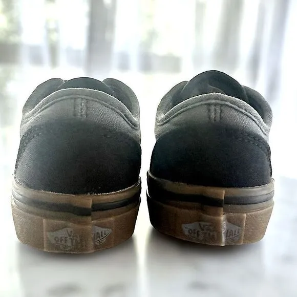 Vans | Toddler Kids Atwood 2 Tone Black/Gum Classic Skate Shoes Size 13