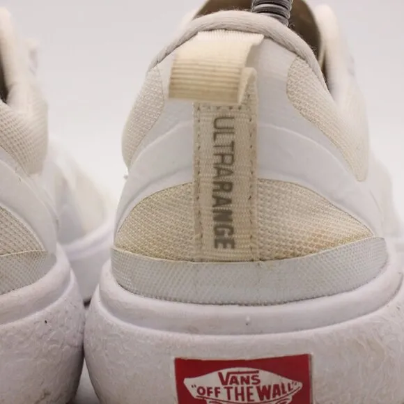 Vans Ultrarange EXO Men's 7 Women's 9 Running Skate Athletic Shoes Sneaker White