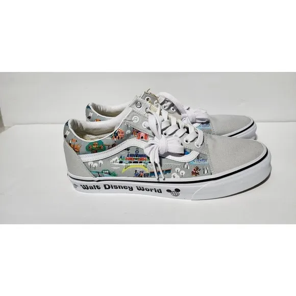 Vans Walt Disney World 50th Anniversary Skate Shoes 721356 Mens Size 11 US New