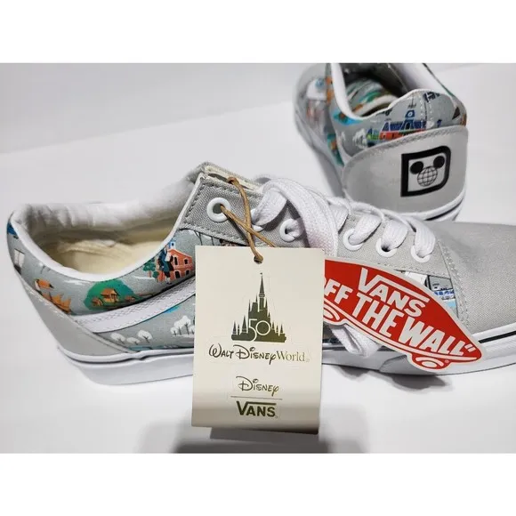 Vans Walt Disney World 50th Anniversary Skate Shoes 721356 Mens Size 11 US New