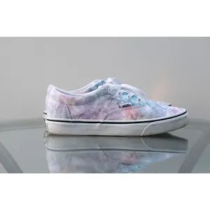Vans Women's Doheny Heart Tie Dye Multicolor Skate Shoes Size 7.5