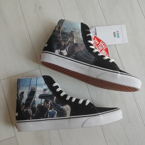 VANS x MOCA x FRANCES STARK SK8-HI Shoes NEW