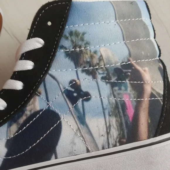 VANS x MOCA x FRANCES STARK SK8-HI Shoes NEW