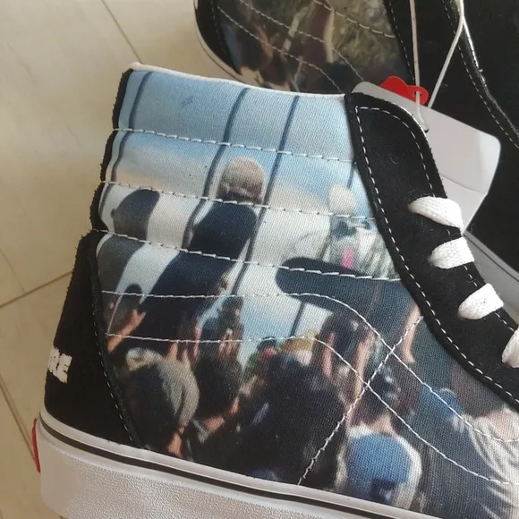 VANS x MOCA x FRANCES STARK SK8-HI Shoes NEW