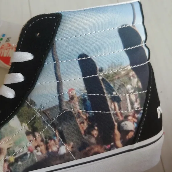 VANS x MOCA x FRANCES STARK SK8-HI Shoes NEW