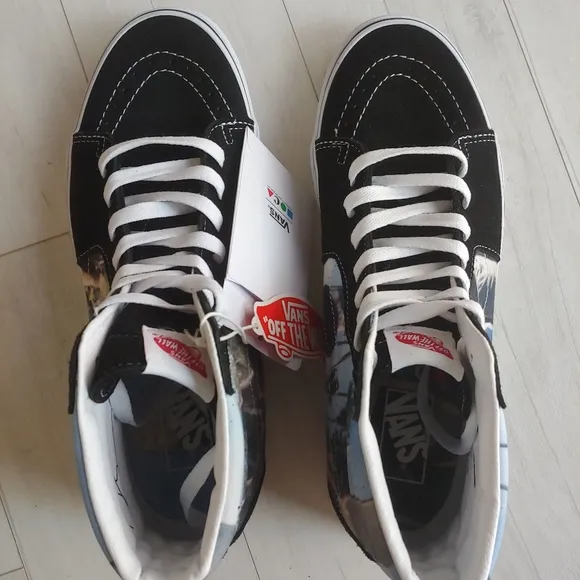 VANS x MOCA x FRANCES STARK SK8-HI Shoes NEW