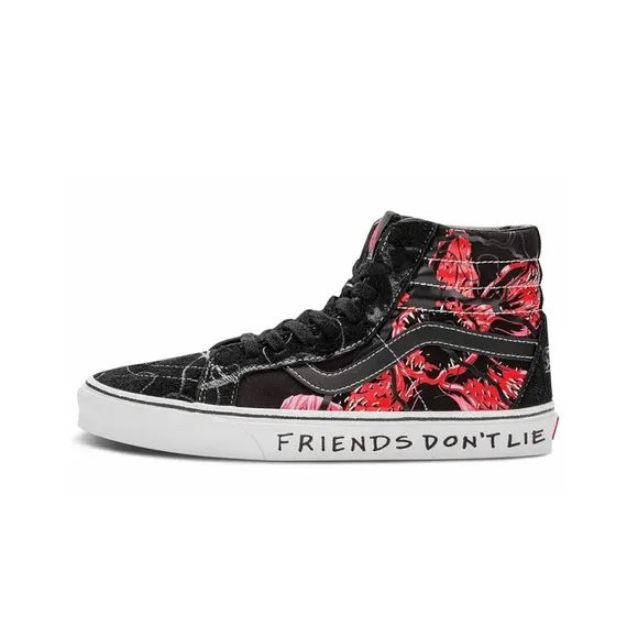 Vans x Netflix Stranger Things Sk8-Hi Reissue TODDLERS Shoes Friends Don't Lie