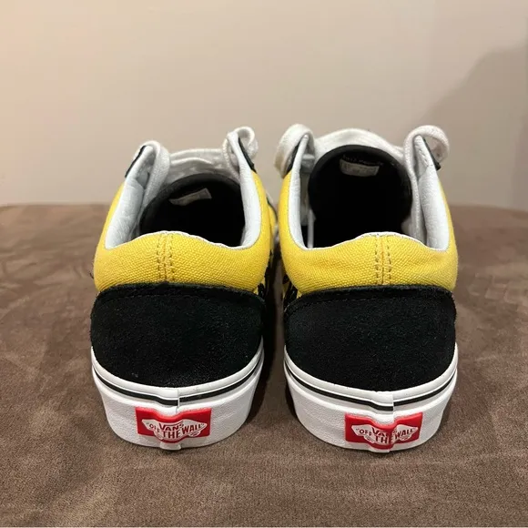 Vans X Peanuts &quot;Good Grief &quot; Charlie Brown Skate Shoes Women 7.5- Men 6