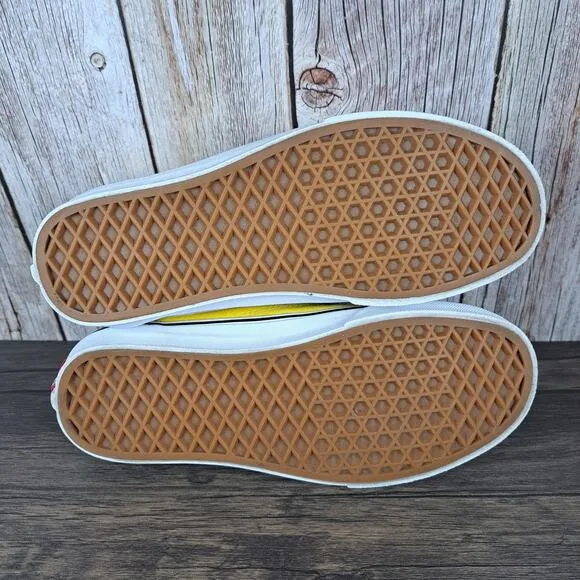 Vans x Peanuts Charlie Brown Good Grief Old Skool Skate Shoes Mens 5.5 Women's 7