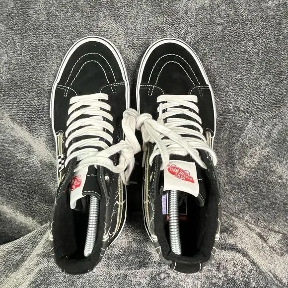 Vans x Primitive Skate Sk8-Hi Black Skate Shoes Men’s 7.5
