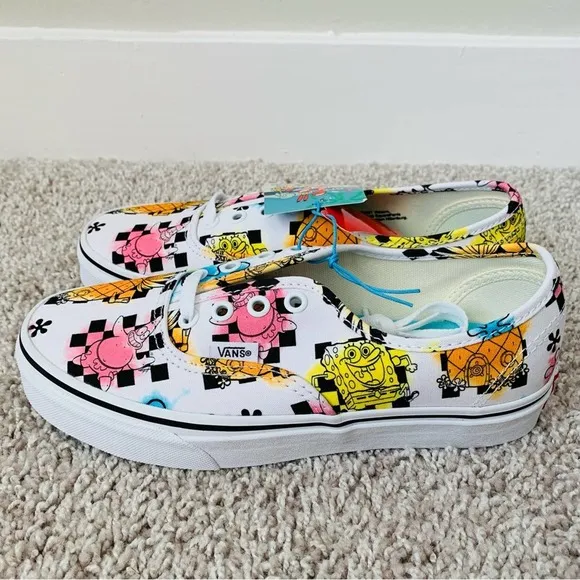 Vans x SpongeBob Authentic Airbrush Shoes