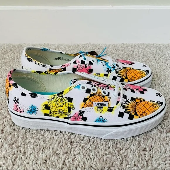 Vans x SpongeBob Authentic Airbrush Shoes