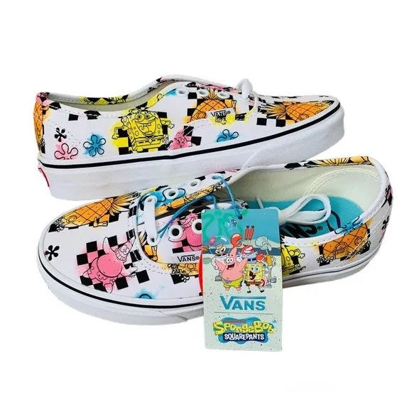 Vans x SpongeBob Authentic Airbrush Shoes