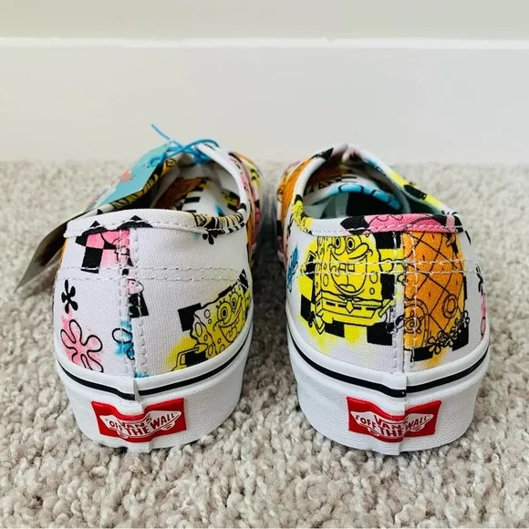 Vans x SpongeBob Authentic Airbrush Shoes