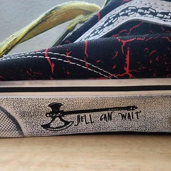 Vans x Stranger Things Hellfire Club Style 36 Black Skate Sneaker Shoes Mens 11