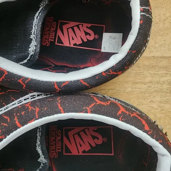 Vans x Stranger Things Hellfire Club Style 36 Black Skate Sneaker Shoes Mens 11