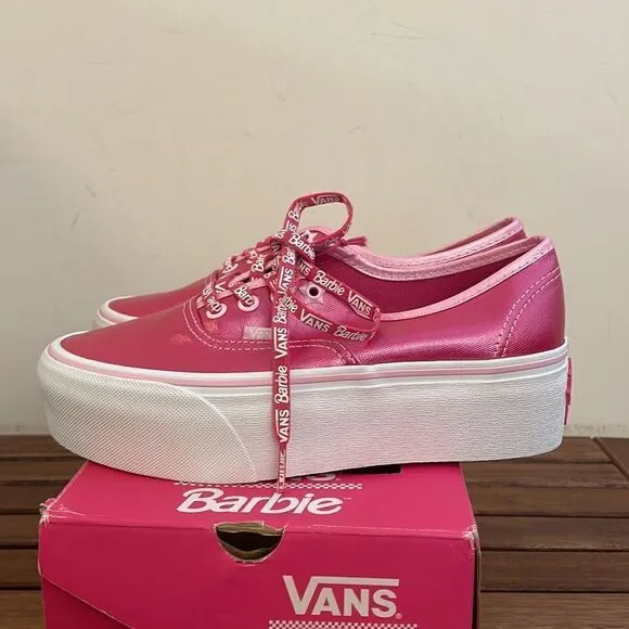 Vans Barbie Authentic Stackform Skate Shoes US Women 6/UK 3.5/EU 36