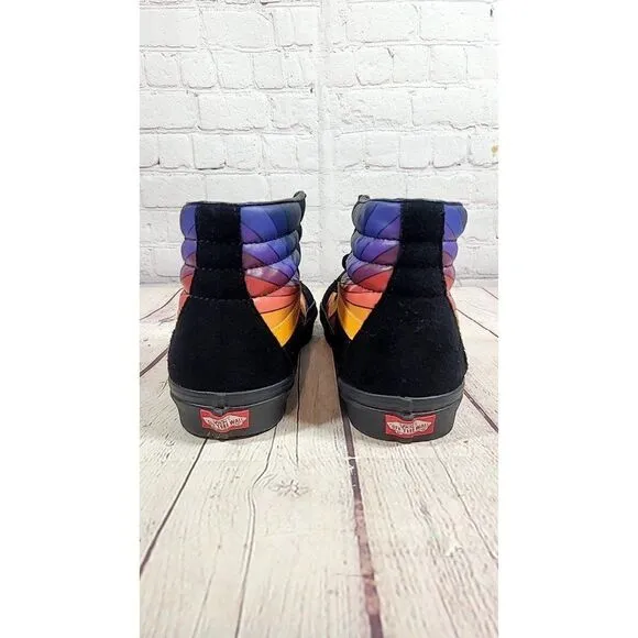 VANS Limited Edition Sk8-Hi Reissue Refract Skate Shoes  Men's Size 9.5