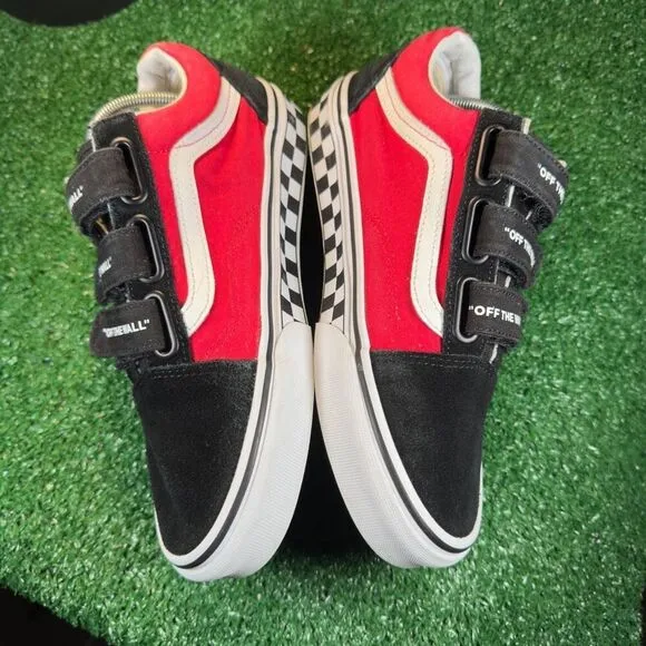 VANS OLD SCHOOL V ‘LOGO POP - Women’s Skate Shoes - SIZE 8