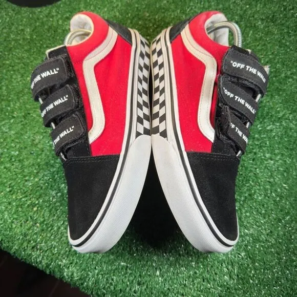 VANS OLD SCHOOL V ‘LOGO POP - Women’s Skate Shoes - SIZE 8