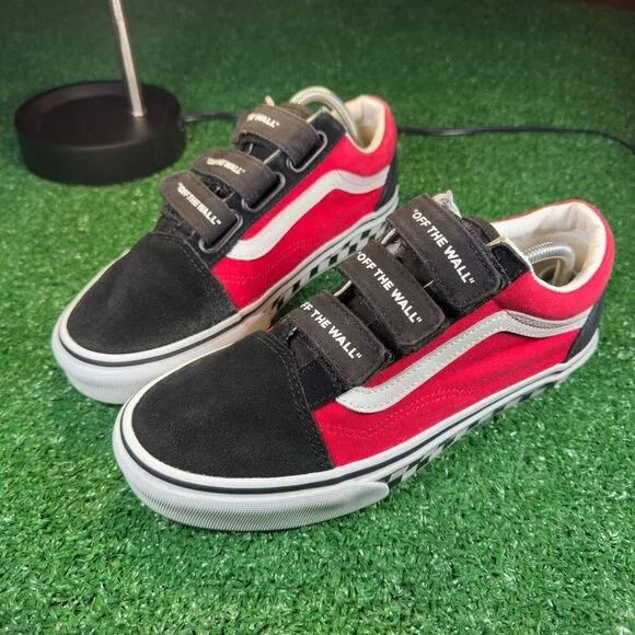 VANS OLD SCHOOL V ‘LOGO POP - Women’s Skate Shoes - SIZE 8