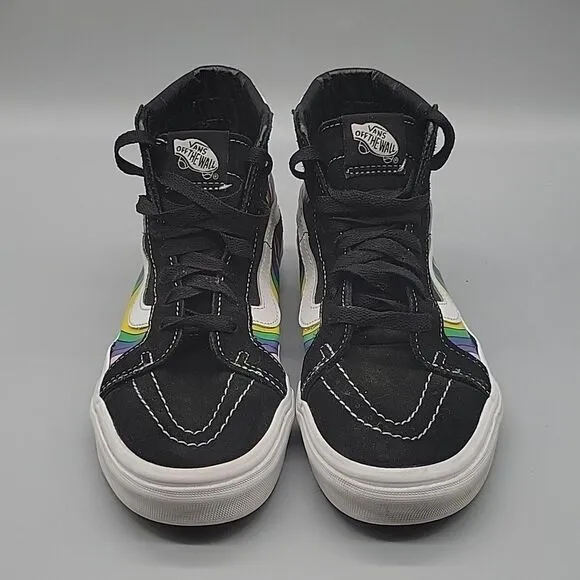 Vans Sk8-Hi Reissue Refract High Top Sneakers Rainbow (Men 6 /Women 7.5)