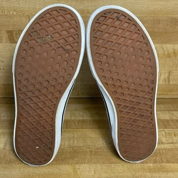 Vans Womens Checkered Rainbow Skate Shoes 5