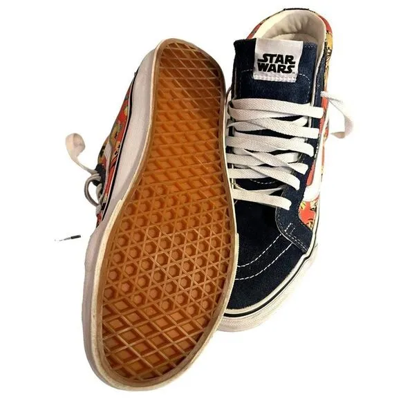 Vans X Star Wars Yoda Aloha Sk8‎ High Shoes Men's 7.5
