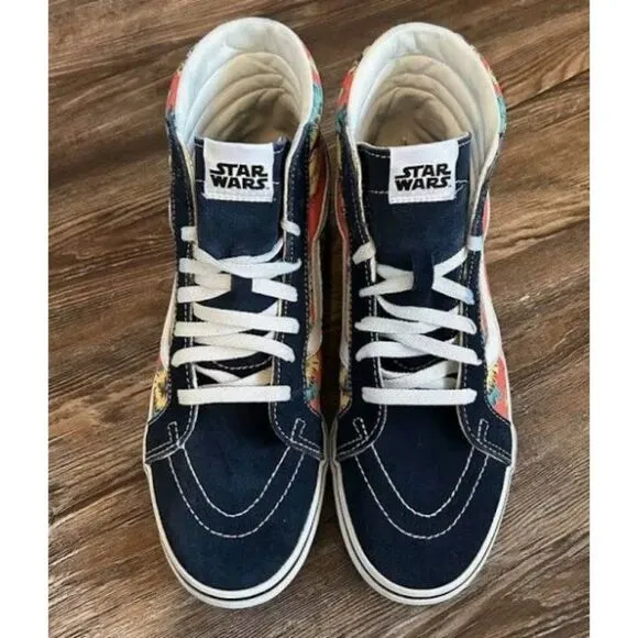 Vans X Star Wars Yoda Aloha Sk8‎ High Shoes Men's 7.5