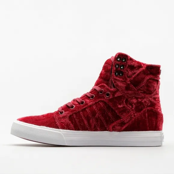 Velvet Skytop Skate Shoes