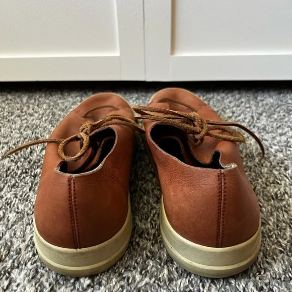 Vince Men’s Brown‎ Leather Copeland Sneakers Size 10.5