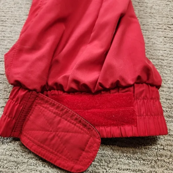 Vintage 80's Obermeyer Womens 8 Ski Snow Suit One Piece Bib Thermolite Pads Belt