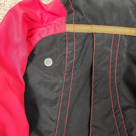 Vintage 80's Obermeyer Womens 8 Ski Snow Suit One Piece Bib Thermolite Pads Belt