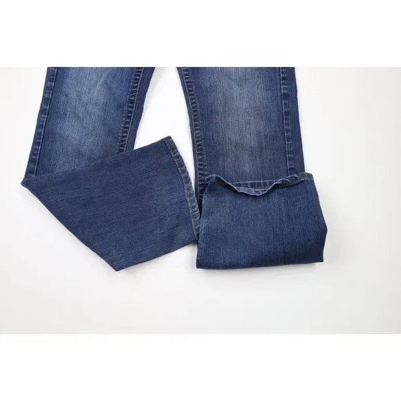 Vintage DC Shoes Mens 34x32 Distressed Danny Way Skateboarding Denim Jeans Blue