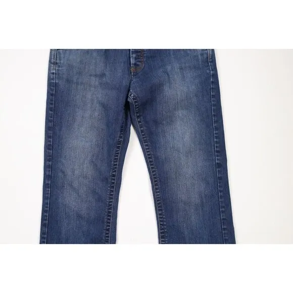 Vintage DC Shoes Mens 34x32 Distressed Danny Way Skateboarding Denim Jeans Blue
