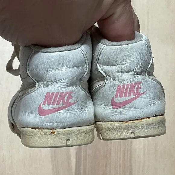 Vintage Nike High Top Baby‎ Toddler Display Shoes Size 8