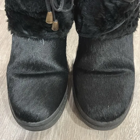 Vintage Oscar Sport Apres Ski Pony Hair Fur Winter Boots