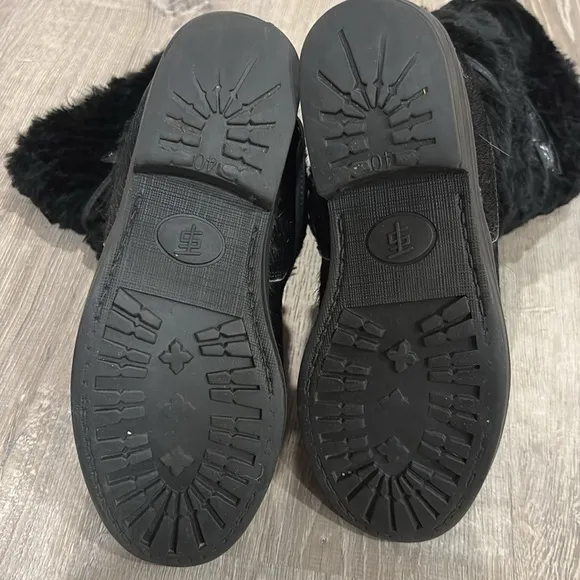 Vintage Oscar Sport Apres Ski Pony Hair Fur Winter Boots