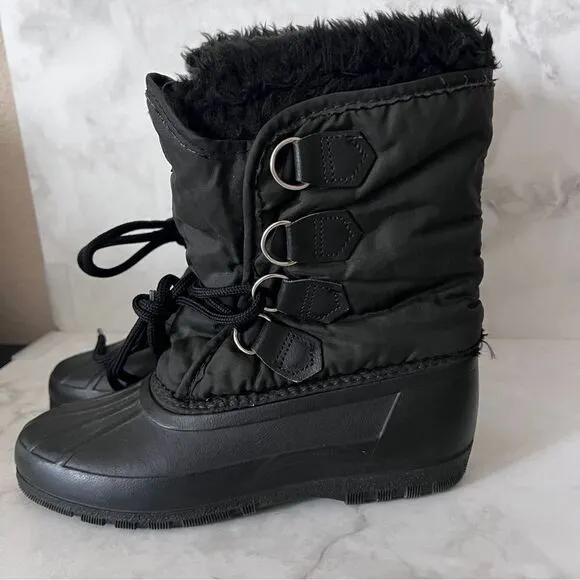 Vintage Sorel x Kaufman Canada Nylon Snow Waterproof Boots