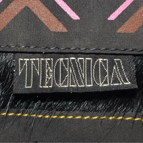 Vintage Tecnica Fur Ski Boots Sz 5