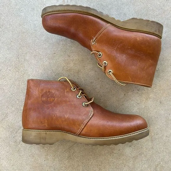 Vintage Timberland Chukka Shoes Oil Resistant Boots Men’s Size 8 W USA