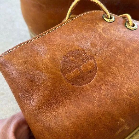 Vintage Timberland Chukka Shoes Oil Resistant Boots Men’s Size 8 W USA