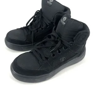 Volcom Unisex Evolve High Top Lace-up Workwear Shoes Black Size 7.5