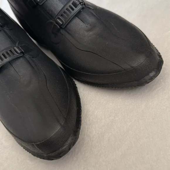 {VTG} LaCrosse | ZXT Rubber Two Buckle Overshoe Waterproof Boot Black (14)