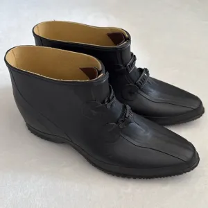 {VTG} LaCrosse | ZXT Rubber Two Buckle Overshoe Waterproof Boot Black (14)