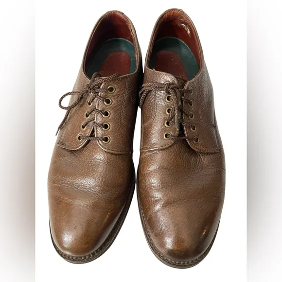 VTG Red Wing Brown Leather 8622 Oxford Shoes 11 D Made IN USA Slip Resistant