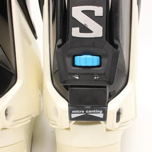 VTG Salomon SX92 Equipe Black White Rear Entry Ski Boots Size 340-45