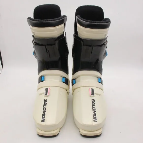 VTG Salomon SX92 Equipe Black White Rear Entry Ski Boots Size 340-45